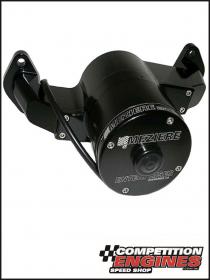 Meziere WP100SHD, Chev BB, 100 Series Electric Water Pump, 42 GPM, Heavy Duty Motor, Black Anodized Finish
